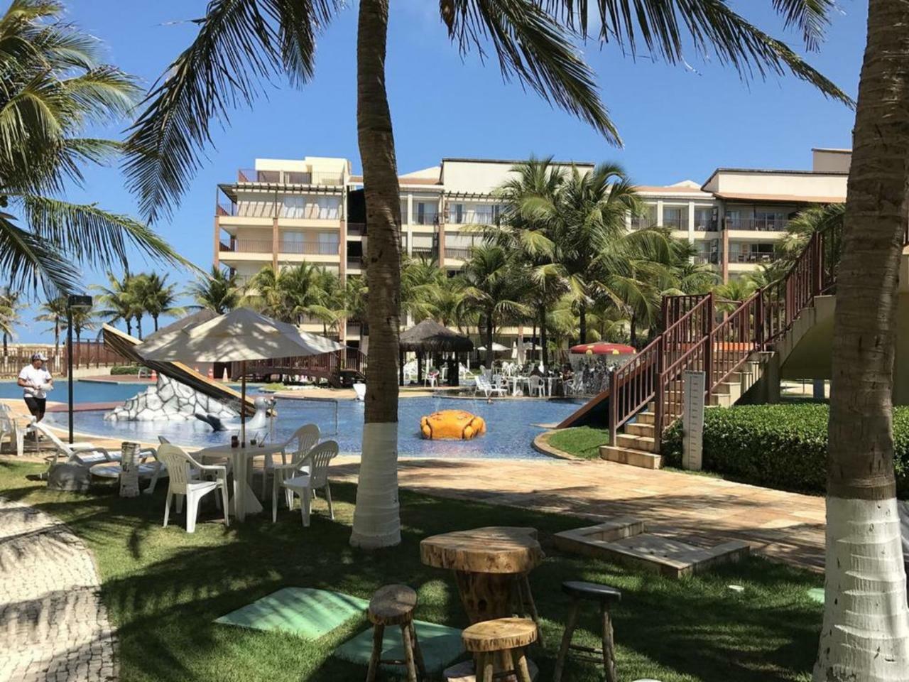 Apartamento Completo No Beach Living Porto Das Dunas - Apto Luxo Aquiraz Ngoại thất bức ảnh